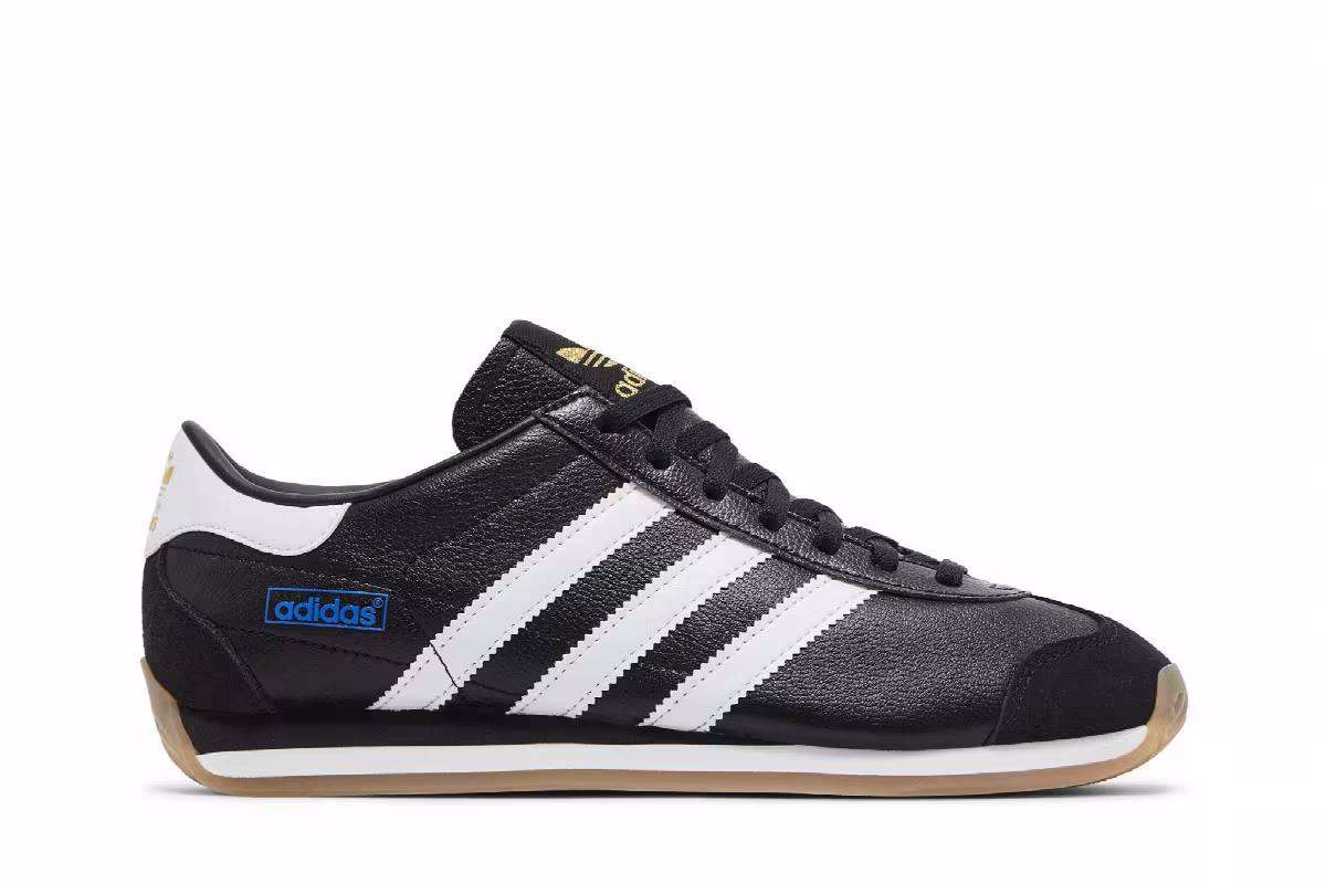 adidas Country Japan Black White Blue, view 2