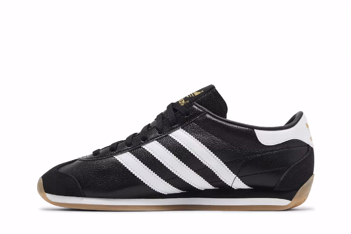 adidas Country Japan Black White Blue, view 4