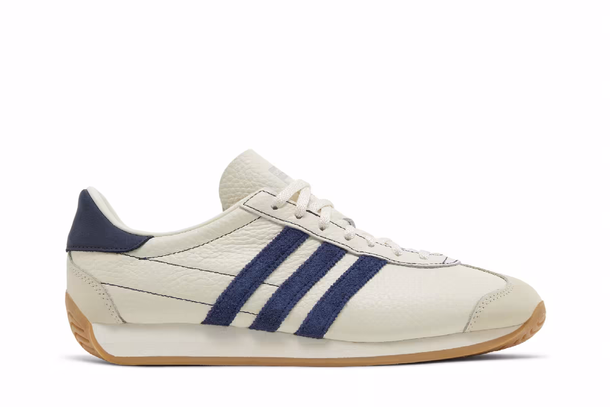 adidas Women's Country OG Off White Night Indigo, view 2