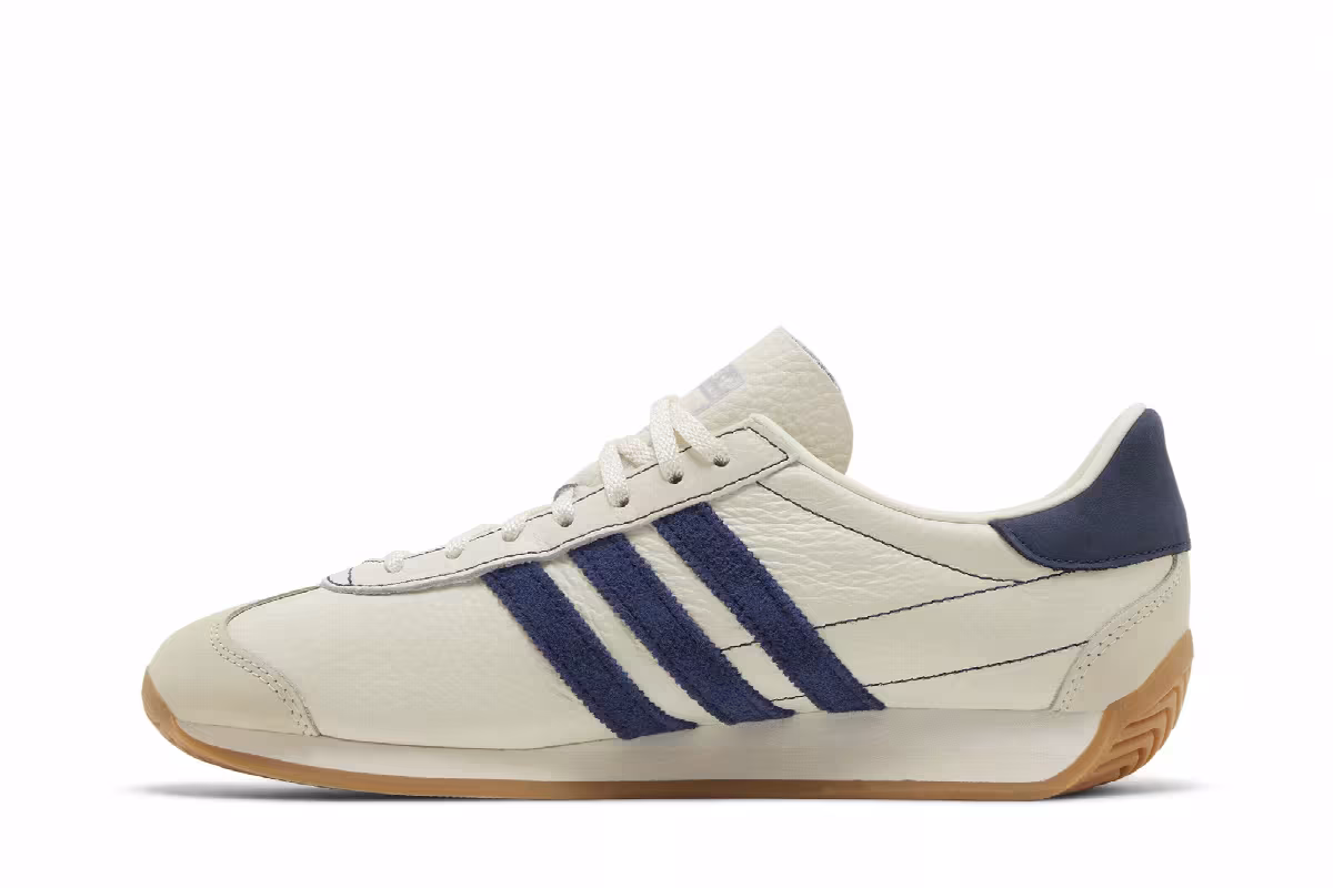 adidas Women's Country OG Off White Night Indigo, view 4