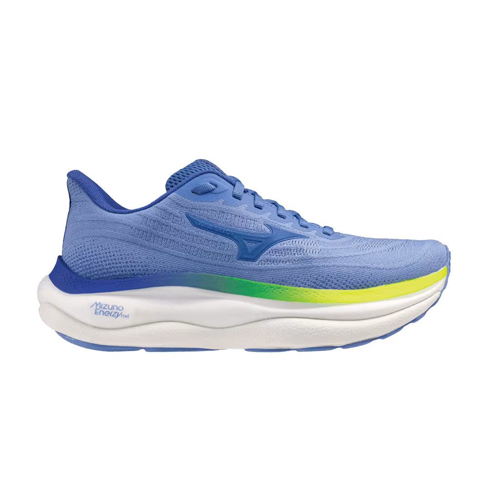 Mizuno Women's Wave Sky 9 Blue White Yellow