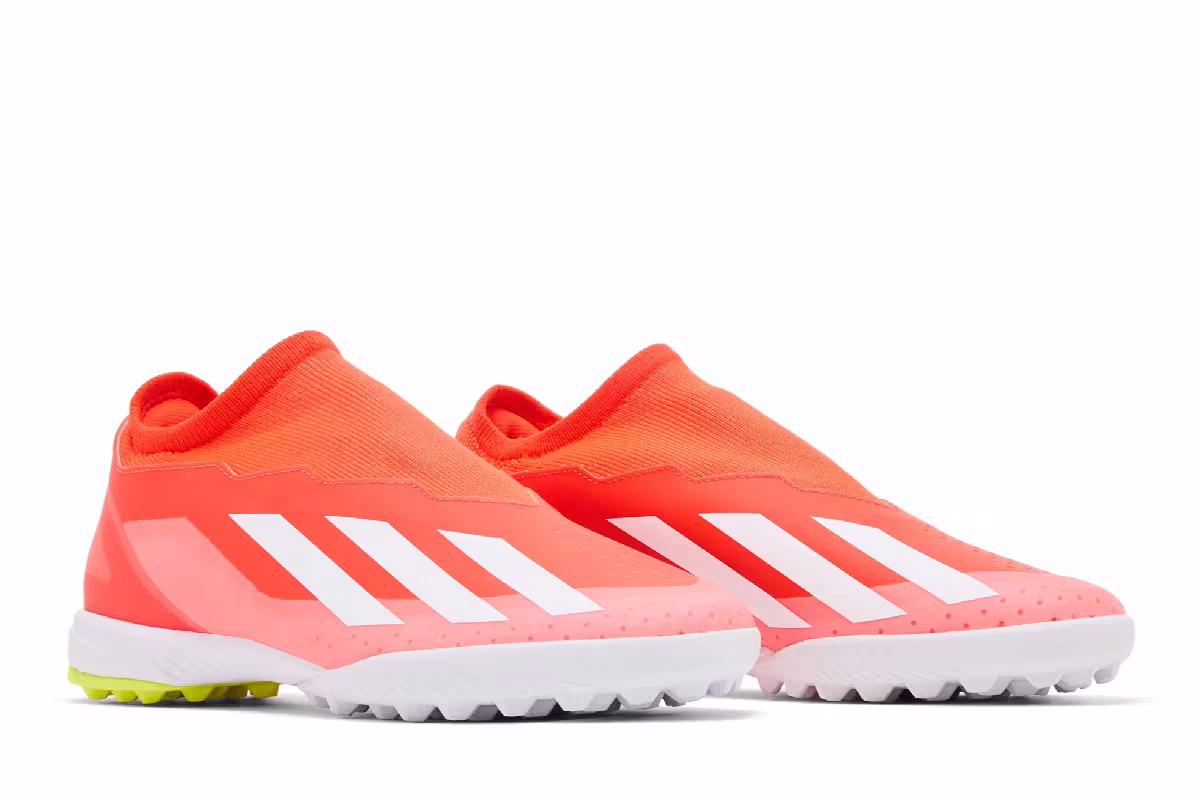 adidas X Crazyfast League Laceless TF Energy Citrus Pack, view 9