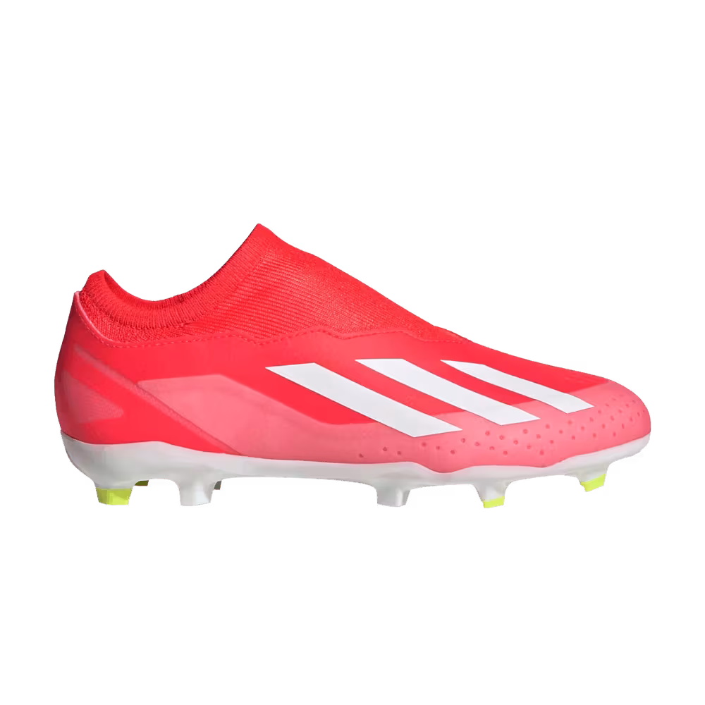 Adidas X Crazyfast League Laceless FG J Energy Citrus Pack