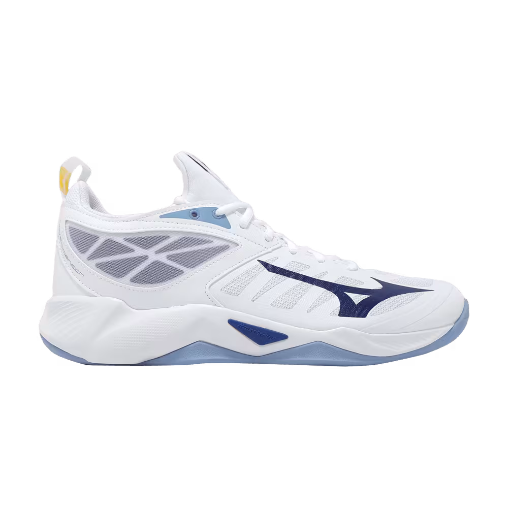 Mizuno Wave Dimension White Bellwether Blue