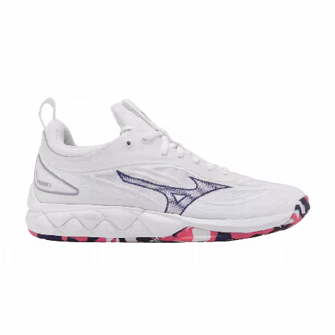 Mizuno Wmns Wave Luminous 3 'White Violet Indigo'