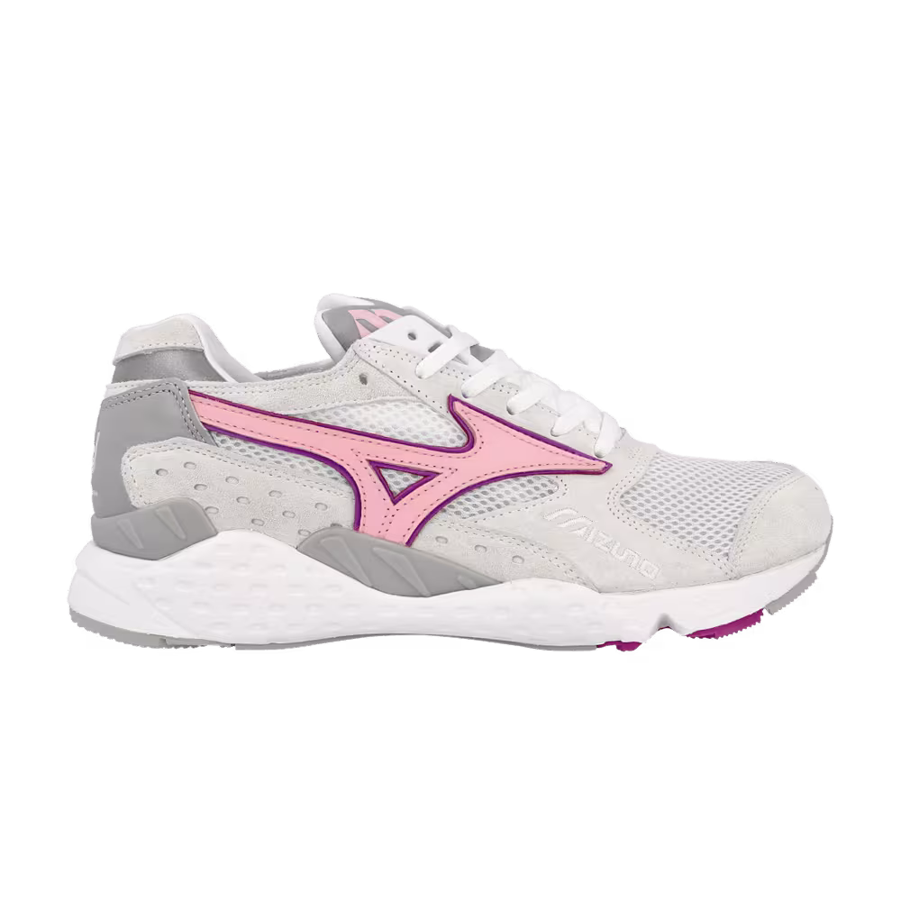 La MJC x Mizuno Mondo Control White Pink