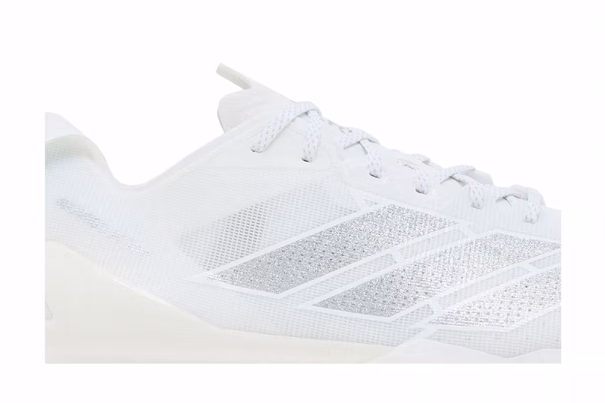 adidas Adizero Electric White Silver Metallic, view 3