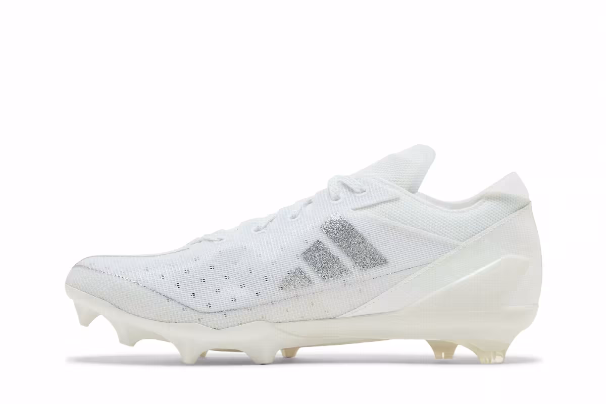 adidas Adizero Electric White Silver Metallic, view 4