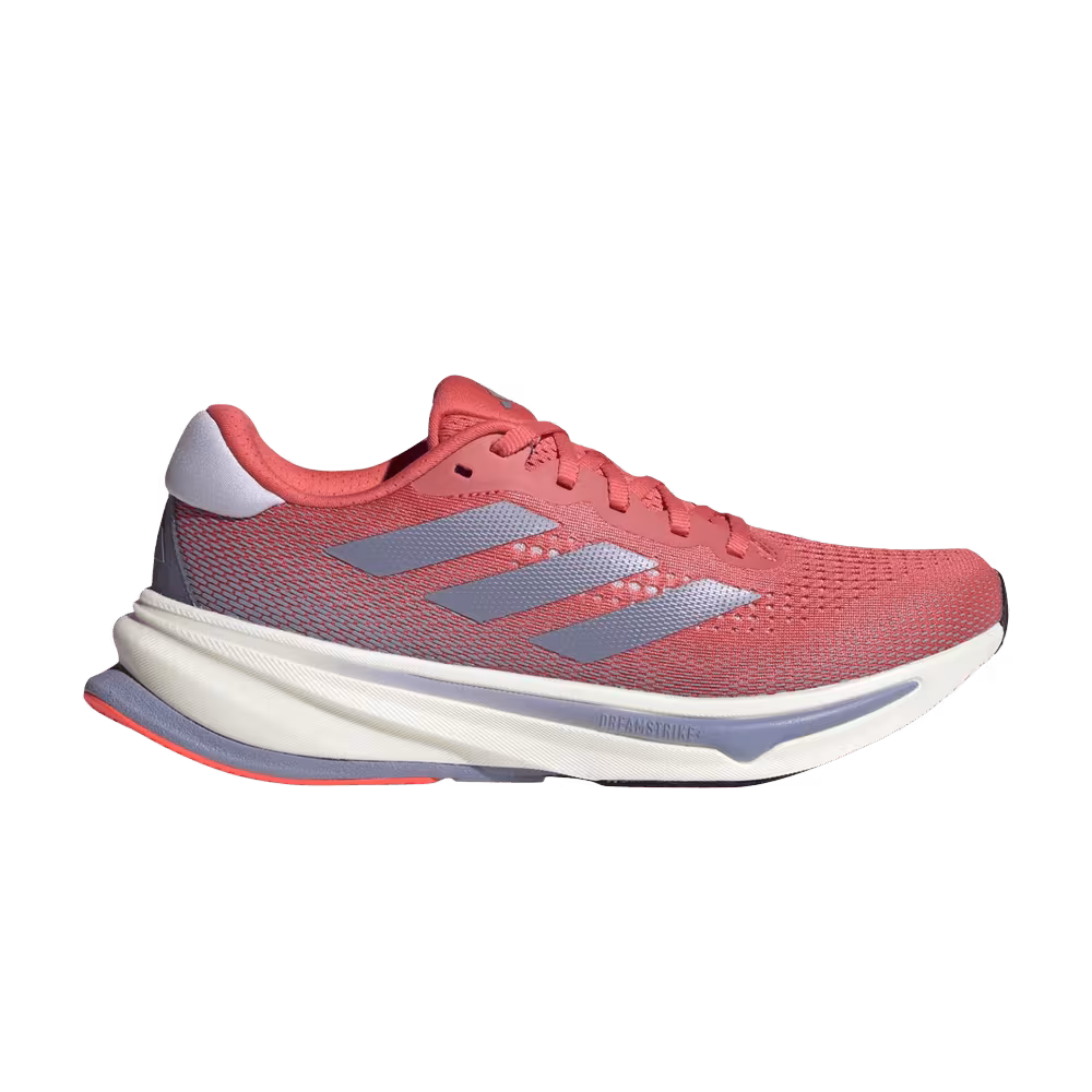 Adidas Women's Supernova Rise Preloved Scarlet Silver Dawn