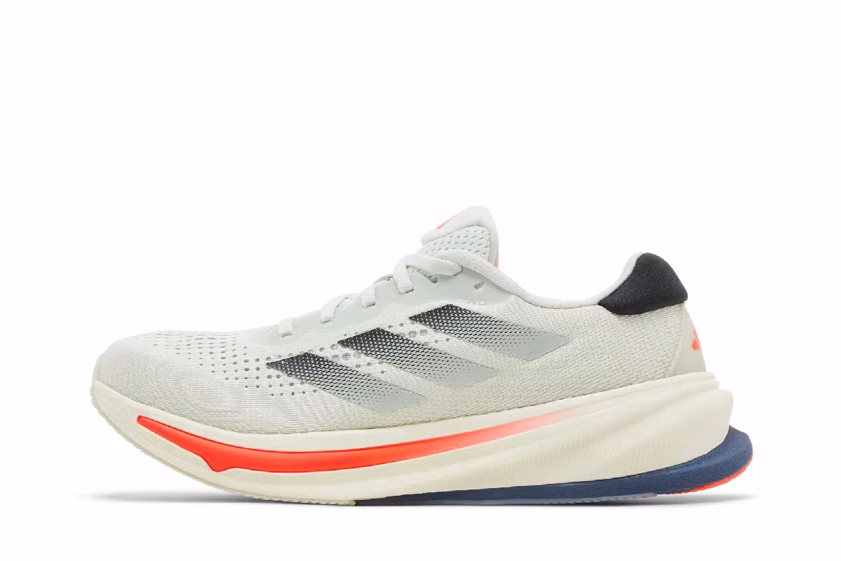 Adidas Supernova Rise Crystal Jade Carbon Solar Red, view 4