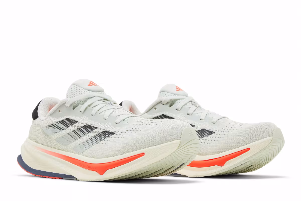 Adidas Supernova Rise Crystal Jade Carbon Solar Red, view 9