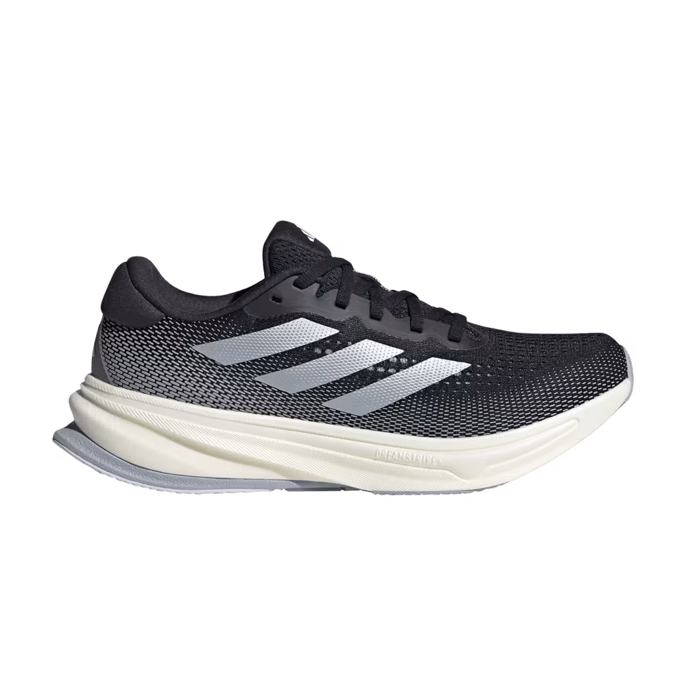 Adidas Women's Supernova Rise Wide Black Halo Silver