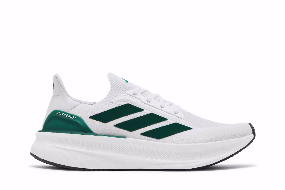 adidas Ultraboost 5X White Collegiate Green, view 2