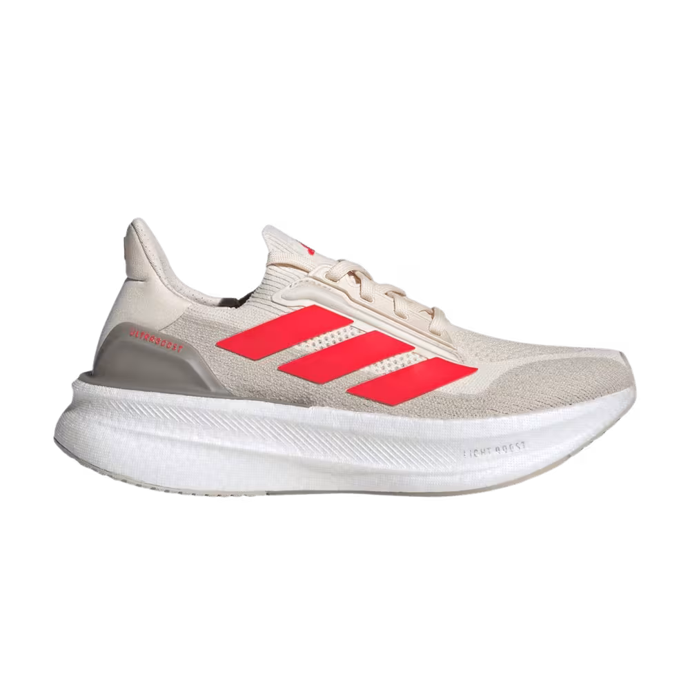 Adidas Women's UltraBoost 5X Wonder White Lucid Red