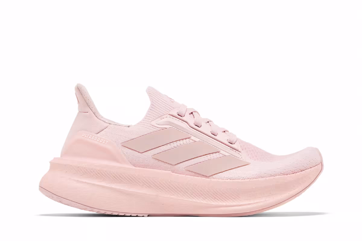 adidas Women's Ultraboost 5X Sandy Pink, view 2