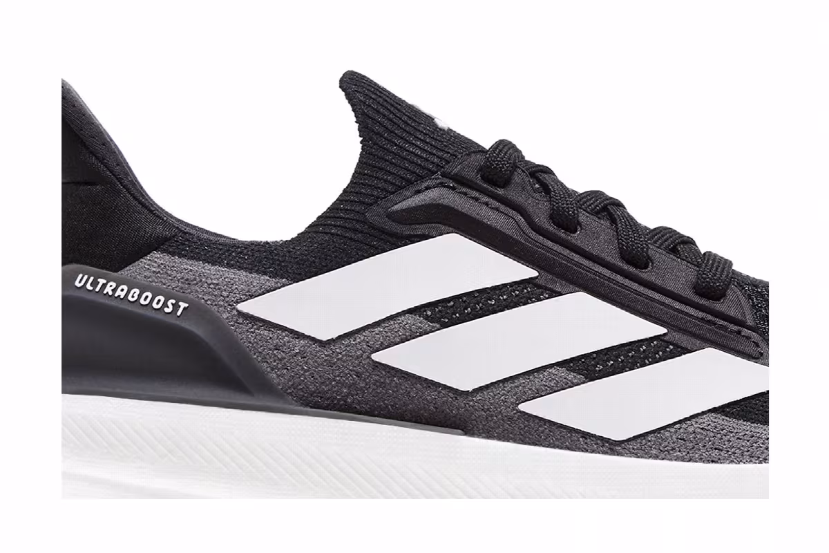 Adidas Women's Ultraboost 5X Black White Carbon, view 3