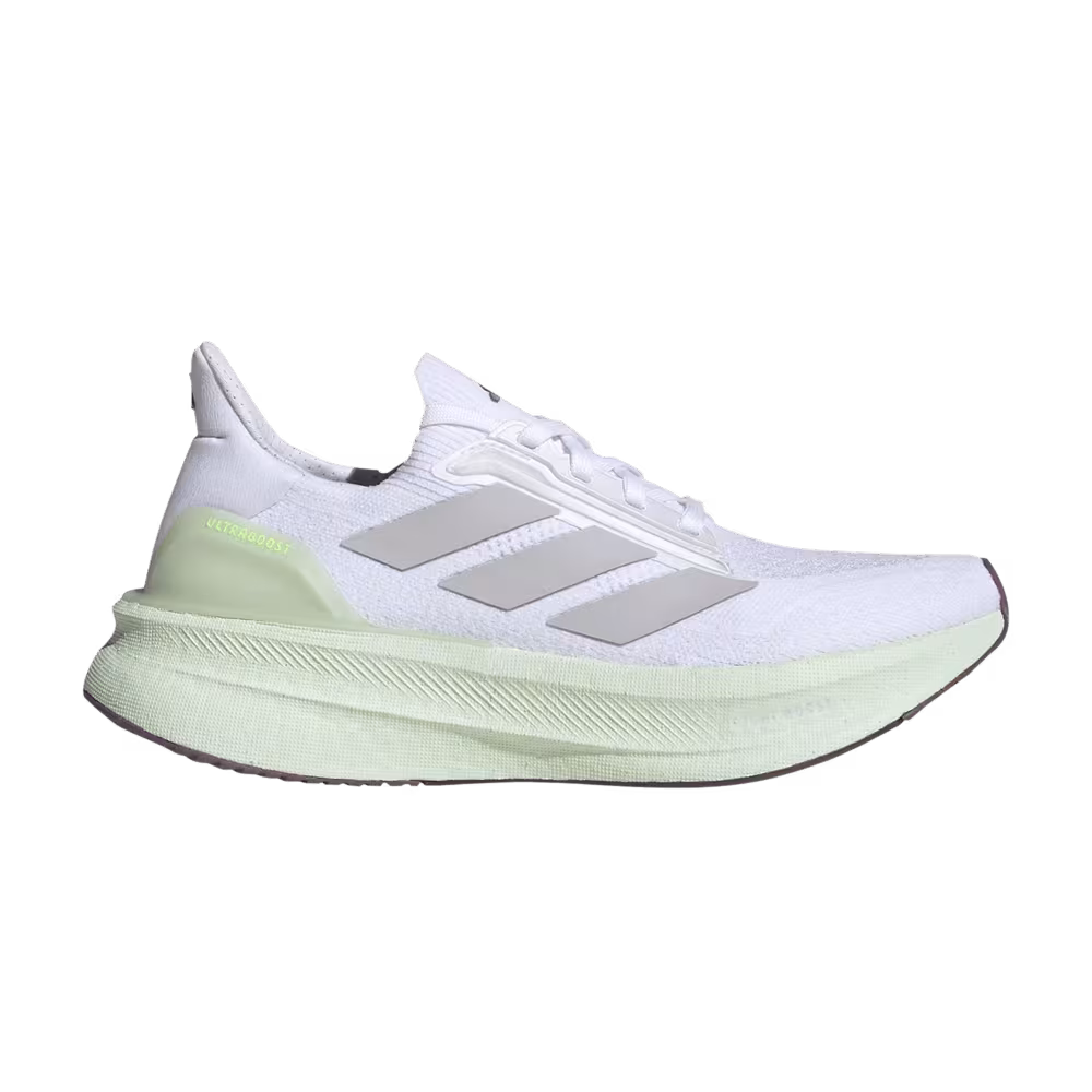 Adidas Women's Ultraboost 5X White Linen Green