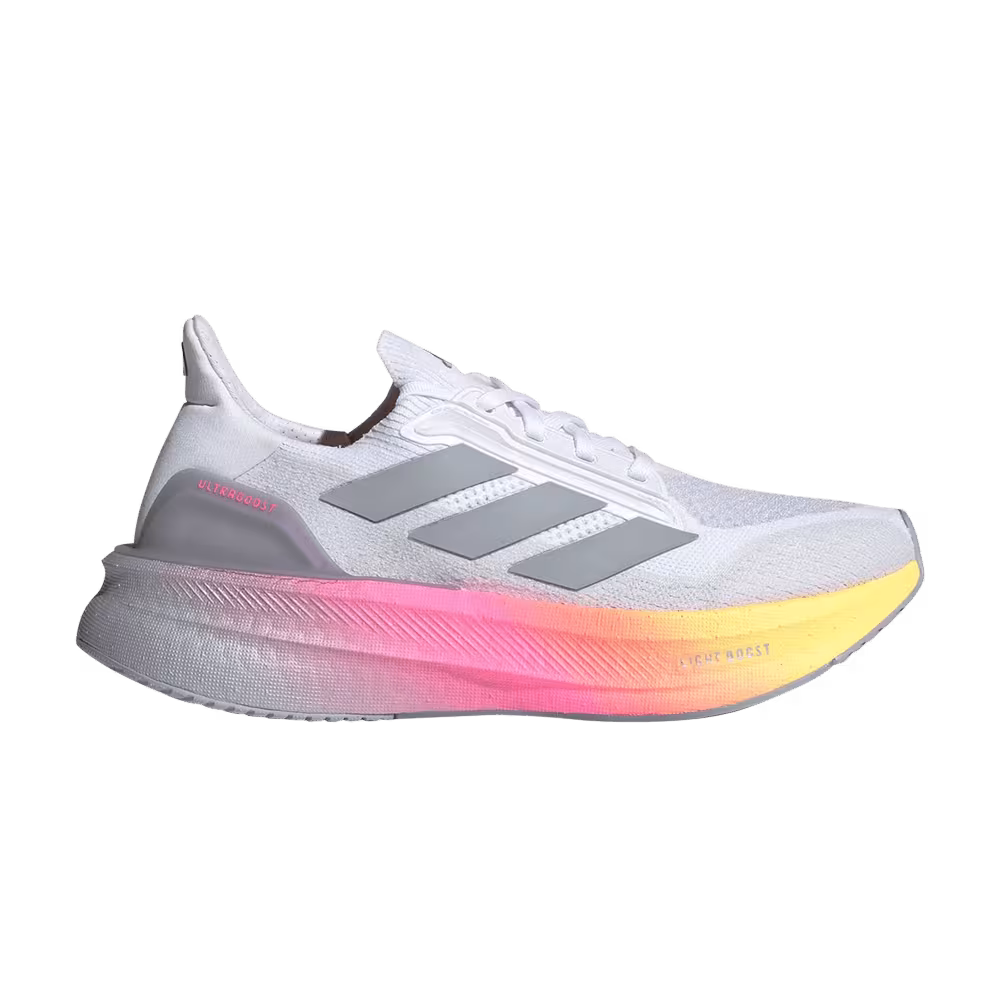 adidas Women's Ultraboost 5X White Lucid Pink