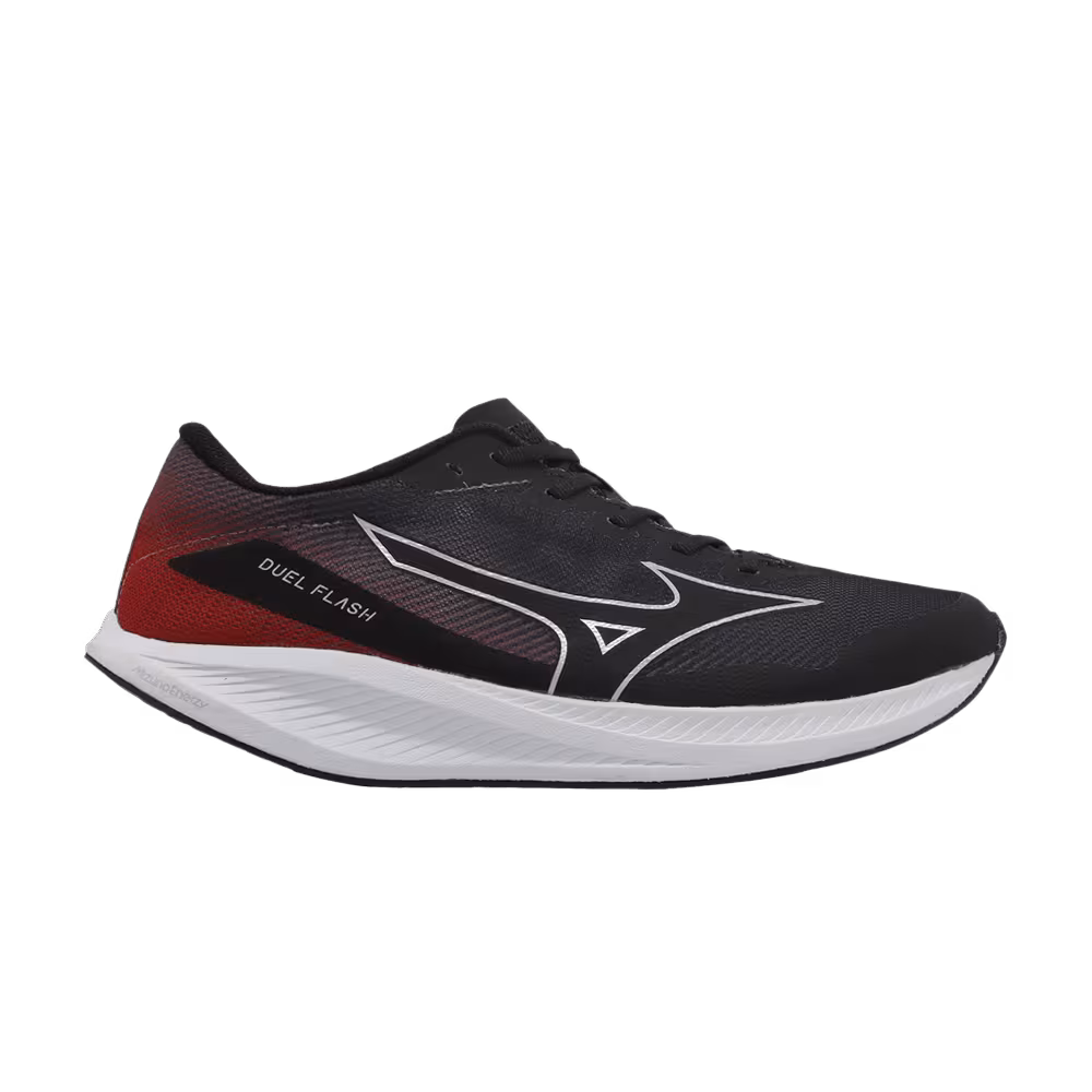 Mizuno Duel Flash Black Silver Red