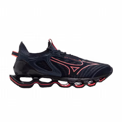 Mizuno Wmns Wave Prophecy 14 'Odyssey Grey Striking Coral'
