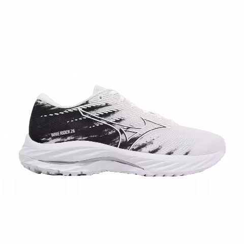Mizuno Wave Rider 26 'White Black'