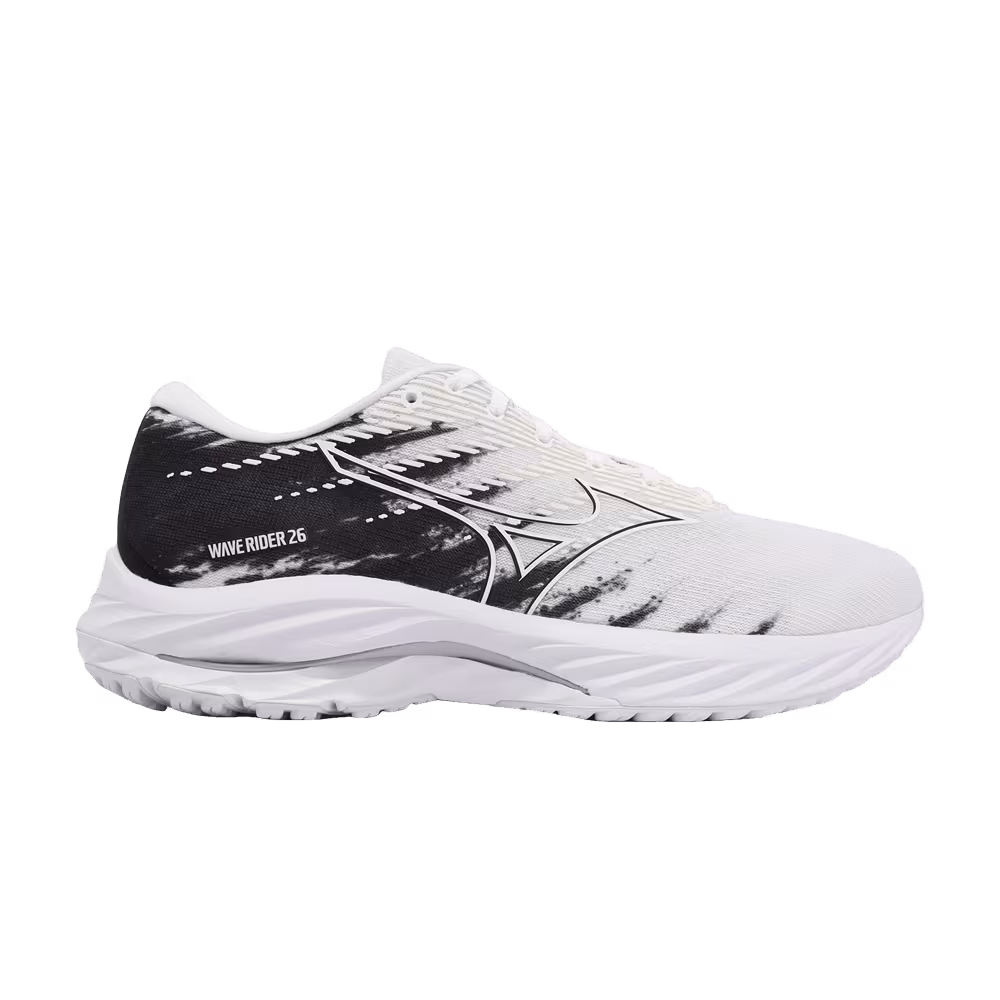Mizuno Wave Rider 26 White Black