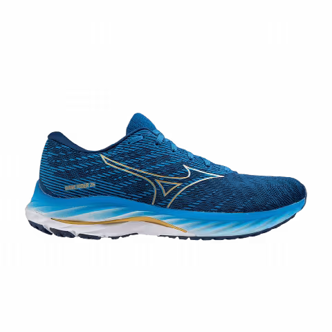 Mizuno Wave Rider 26 'Snorkel Blue Gold'