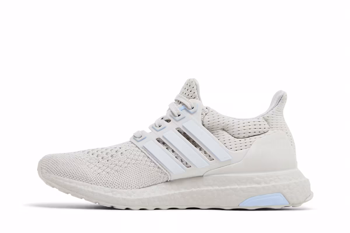 adidas Women's UltraBoost 1.0 Grey Glow Blue, view 4
