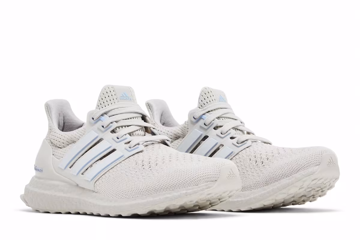 adidas Women's UltraBoost 1.0 Grey Glow Blue, view 9