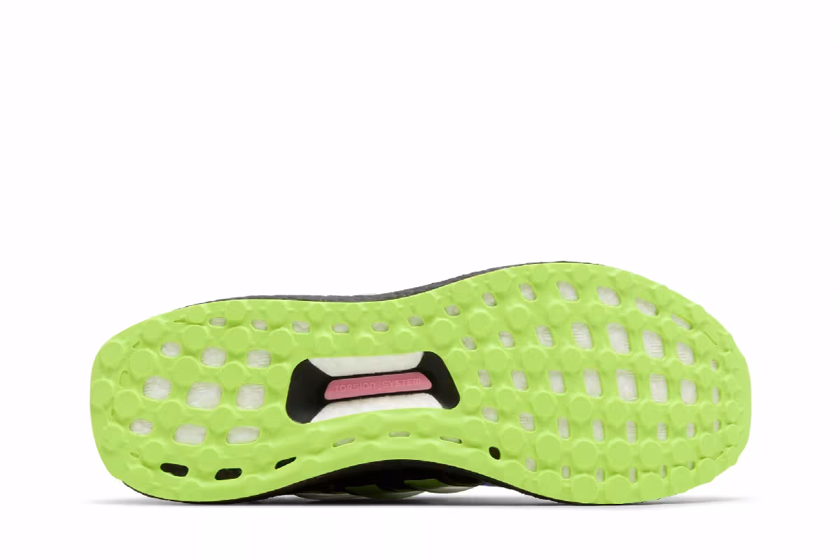 adidas UltraBoost 1.0 Black Lemon Blue, view 5