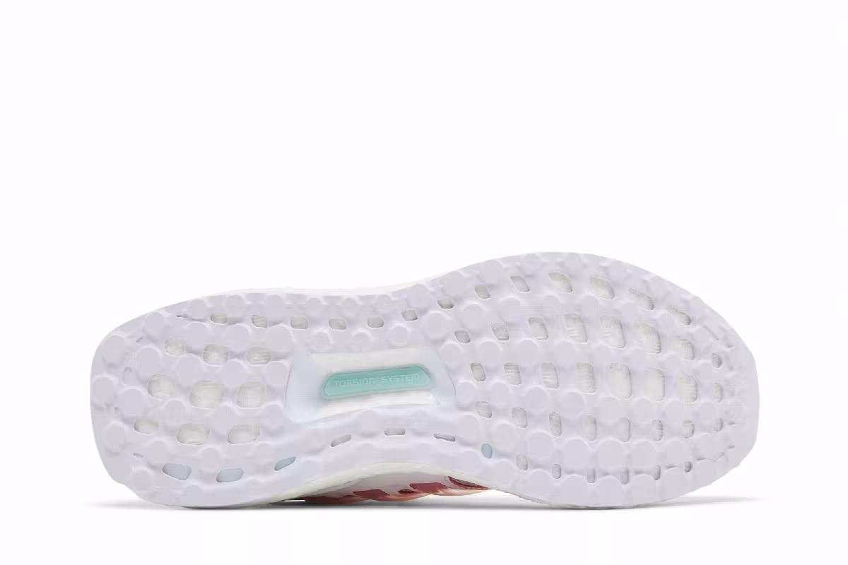 adidas Women's UltraBoost 1.0 White Bliss Pink, view 5