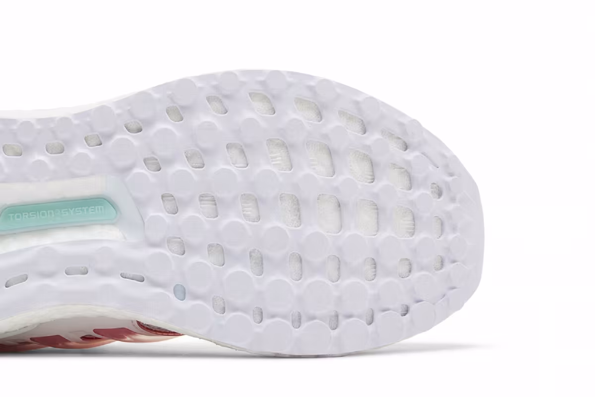 adidas Women's UltraBoost 1.0 White Bliss Pink, view 6