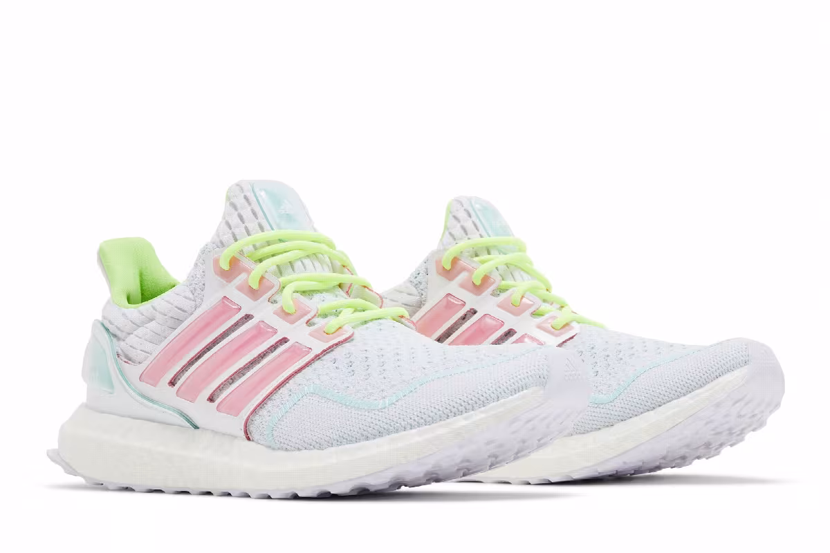adidas Women's UltraBoost 1.0 White Bliss Pink, view 9