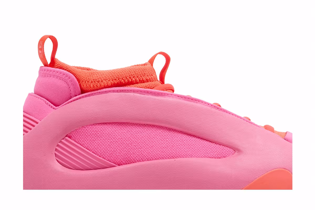 adidas Men's Harden Vol. 8 Flamingo Pink, view 3