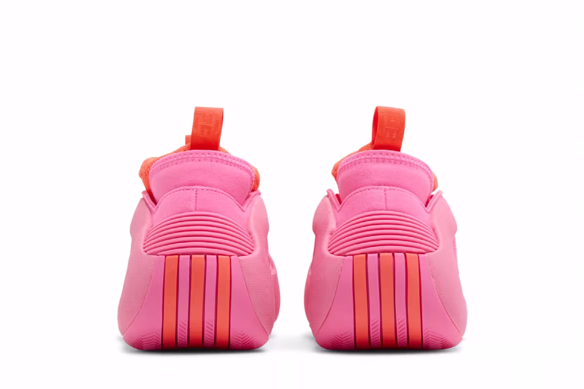 adidas Men's Harden Vol. 8 Flamingo Pink, view 7
