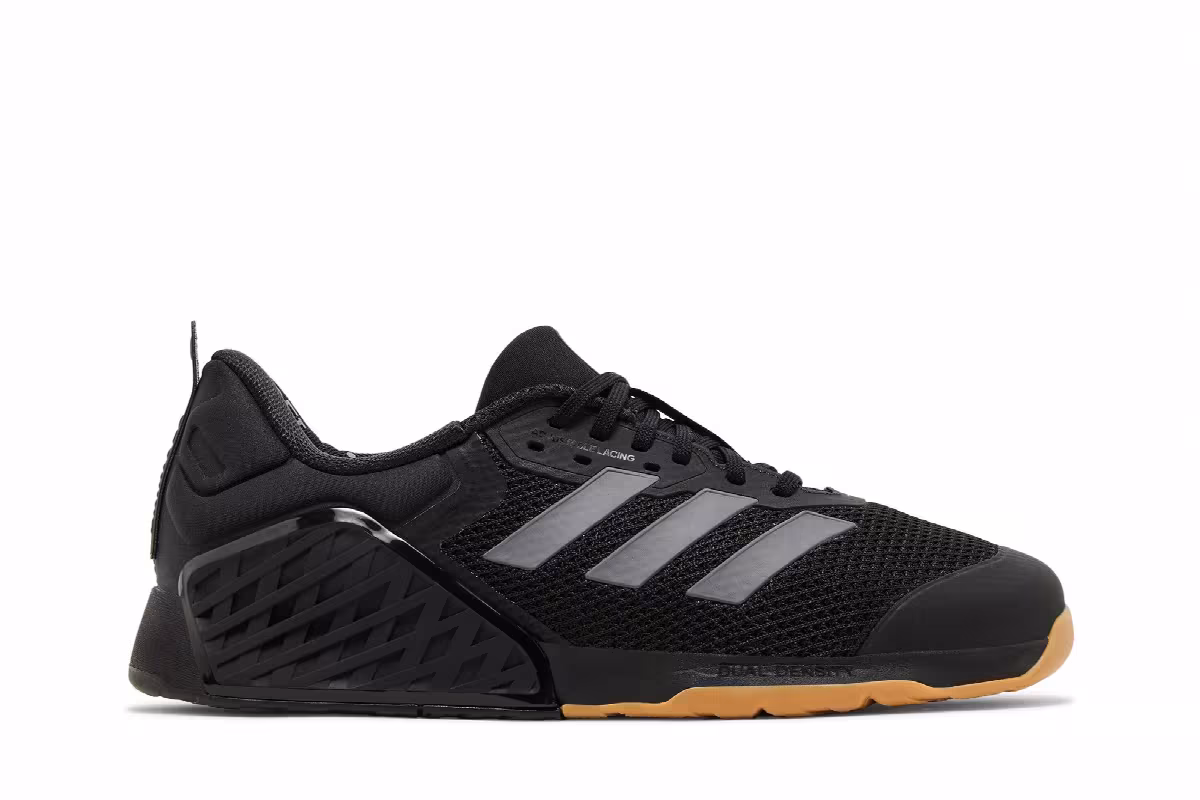adidas Dropset 3 Black Grey Gum, view 2