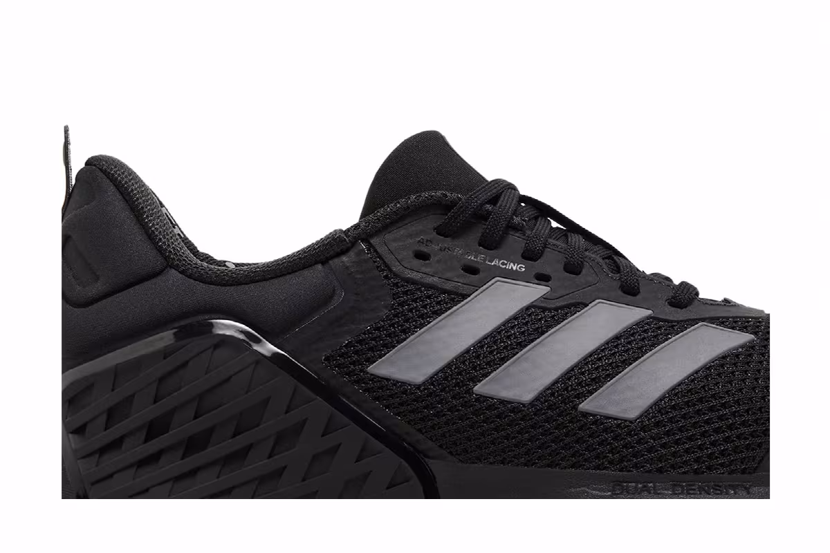 adidas Dropset 3 Black Grey Gum, view 3