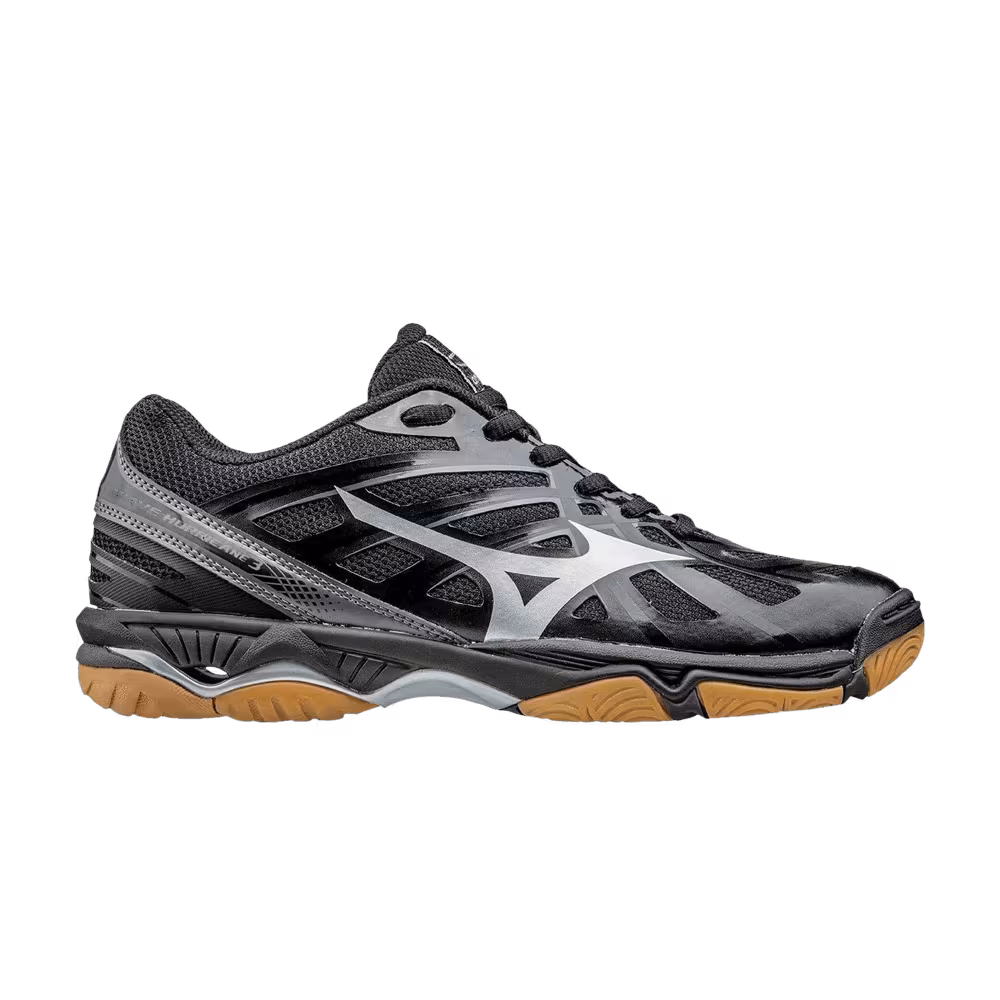 Mizuno Wave Hurricane 3 Black Gum