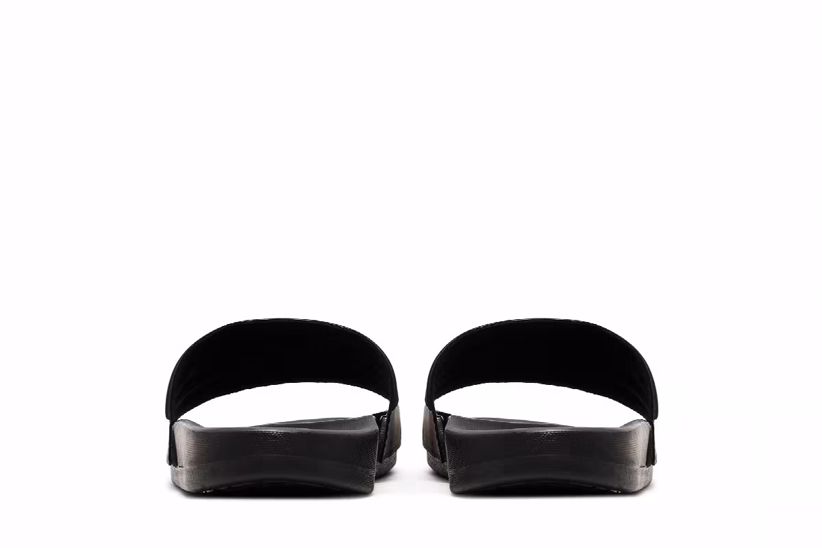 adidas Adilette Comfort Slide Triple Black, view 7