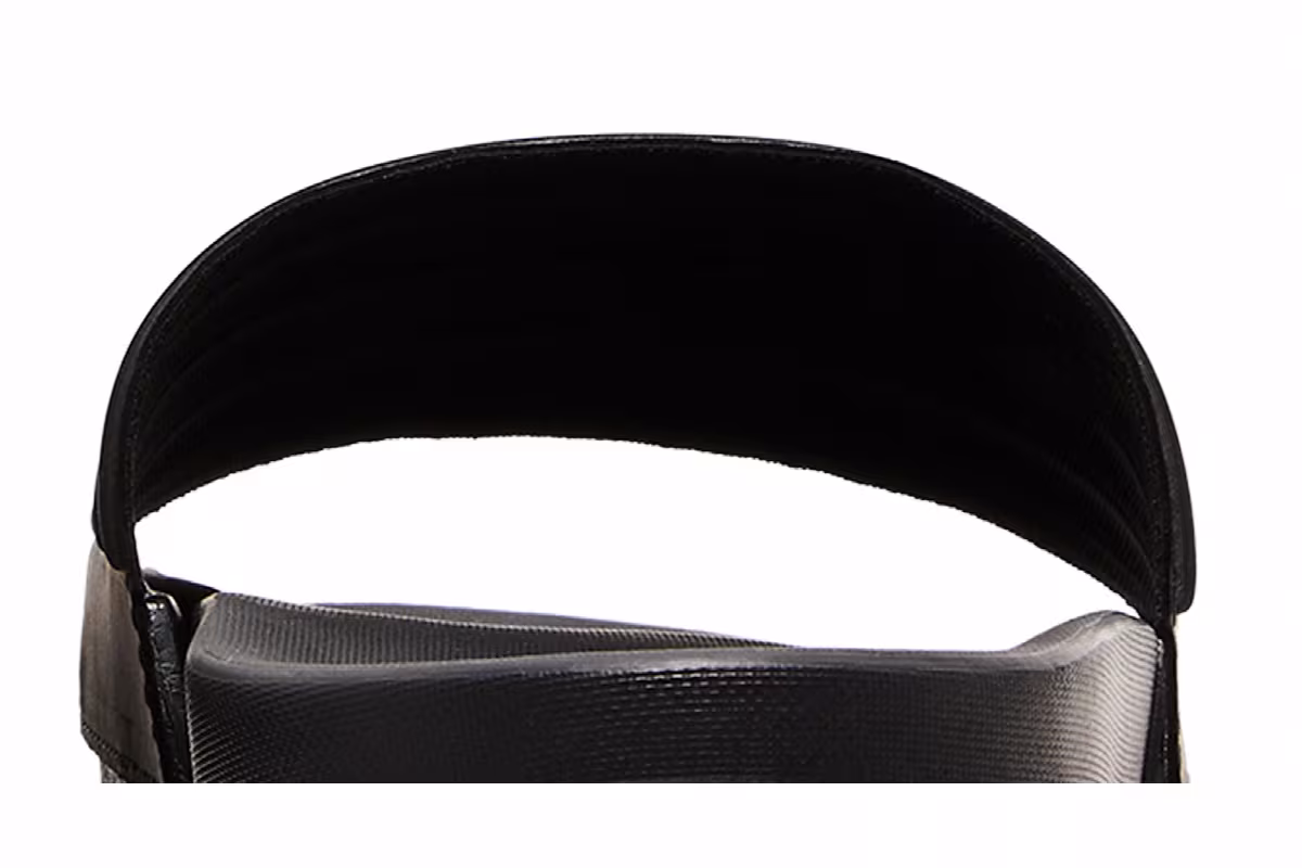 adidas Adilette Comfort Slide Triple Black, view 8