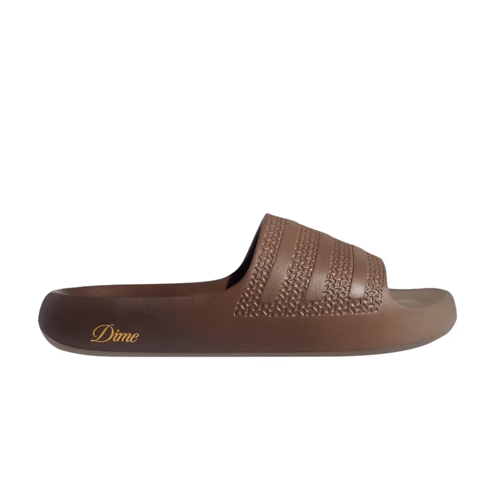 Dime x adidas Women's Adilette Ayoon Slide Simple Brown