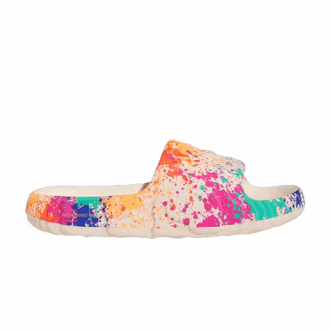 Adidas Adilette 22 Slide 'Sand Strata Paint Splatter'