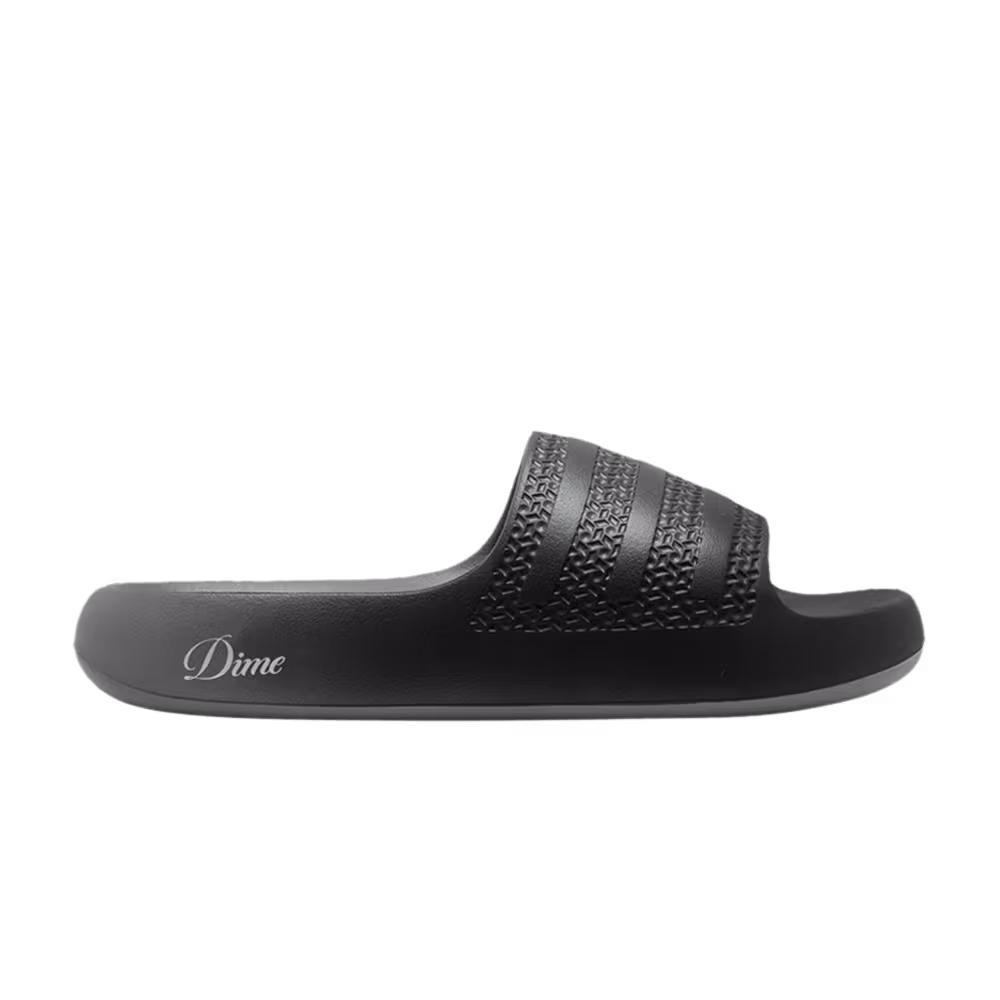 Dime x adidas Women's Adilette Ayoon Slide Black Vista Grey