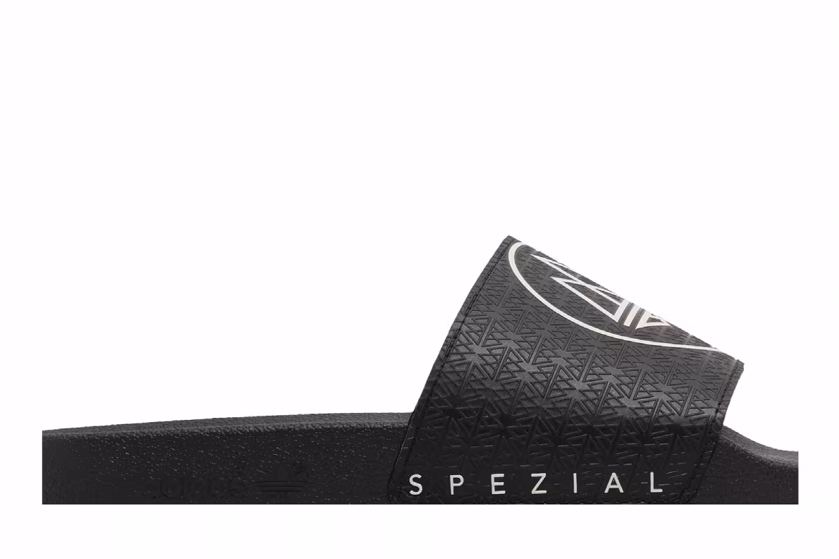 adidas Adilette SPZL Slide Core Black, view 3