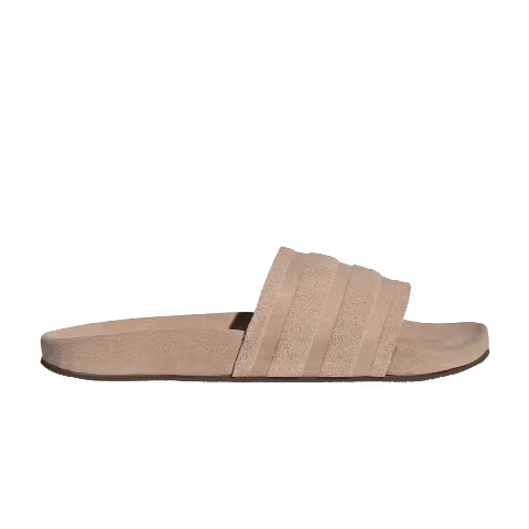 adidas Adilette Slides 'Suede Pack - Magic Beige'