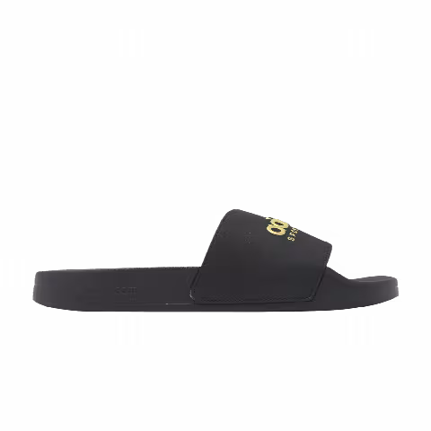 Adidas Adilette Shower Slide 'Black Matte Gold'