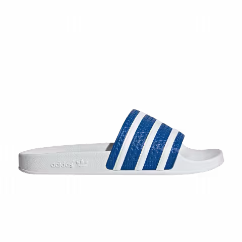 Adidas Adilette Slides 'Blue White'