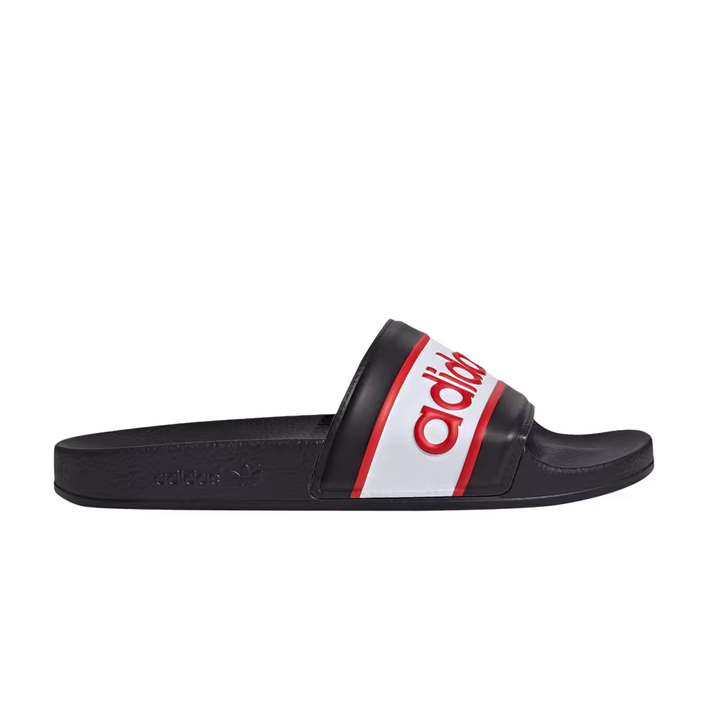 Adidas Adilette Slide Black Red