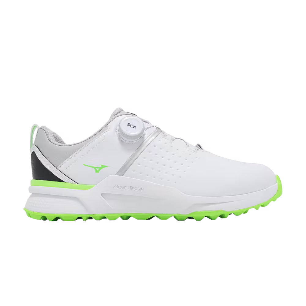 Mizuno Hazard Enerzy BOA 4E Extra Wide White Green