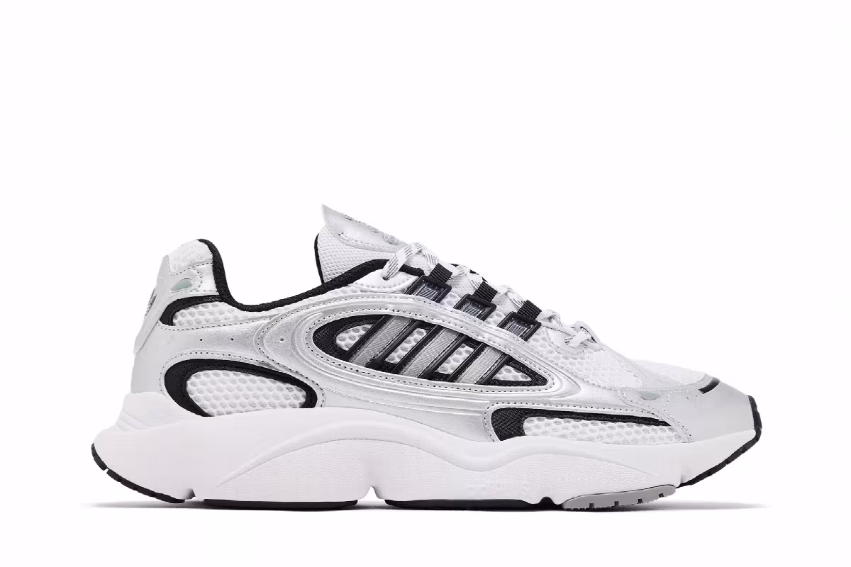 adidas Ozmillen Silver Metallic Black, view 2